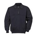 Elbeco Elbeco ELB-T3732-L Shield Job Twill Collar Shirt; Navy - Large ELB-T3732-L